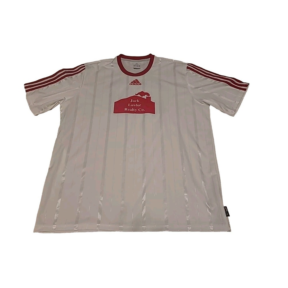 ADIDAS Clima365 Climalite Soccer Athletic Jersey T-Shirt Red Adult Size: XL
